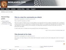Tablet Screenshot of noslaves.com
